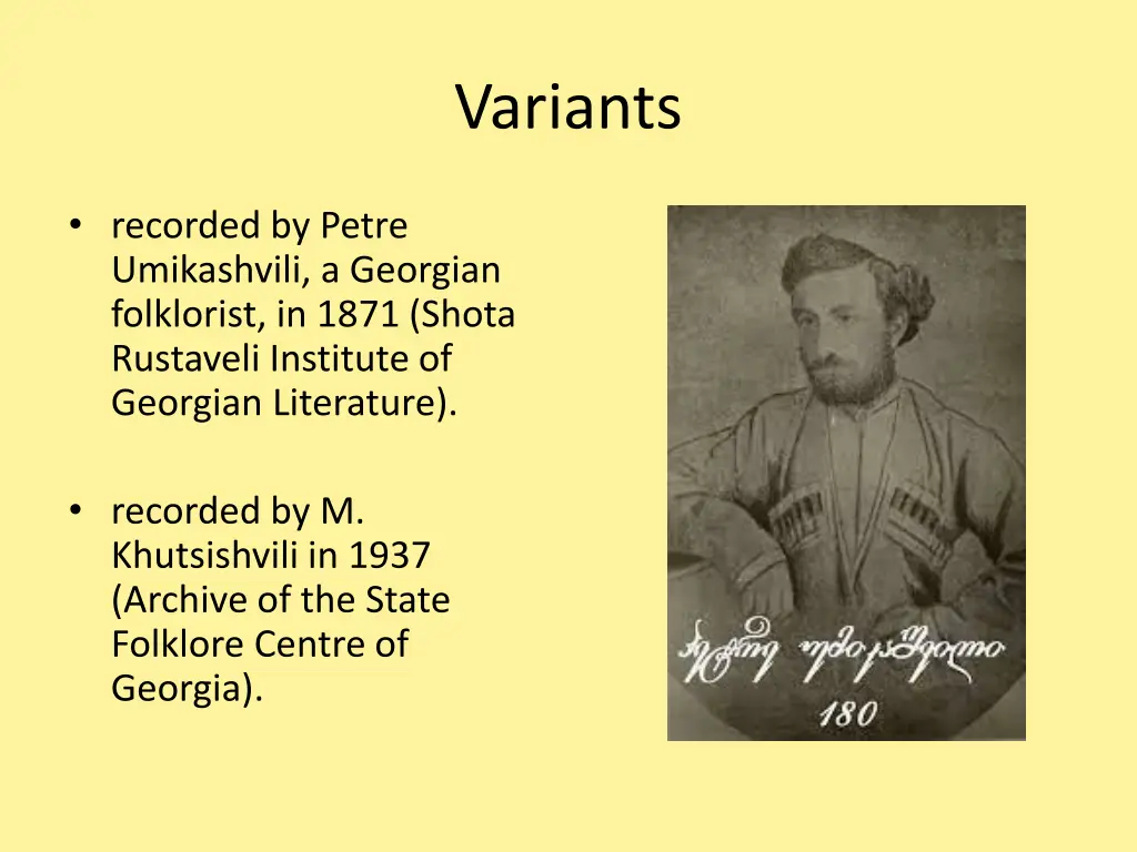 variants