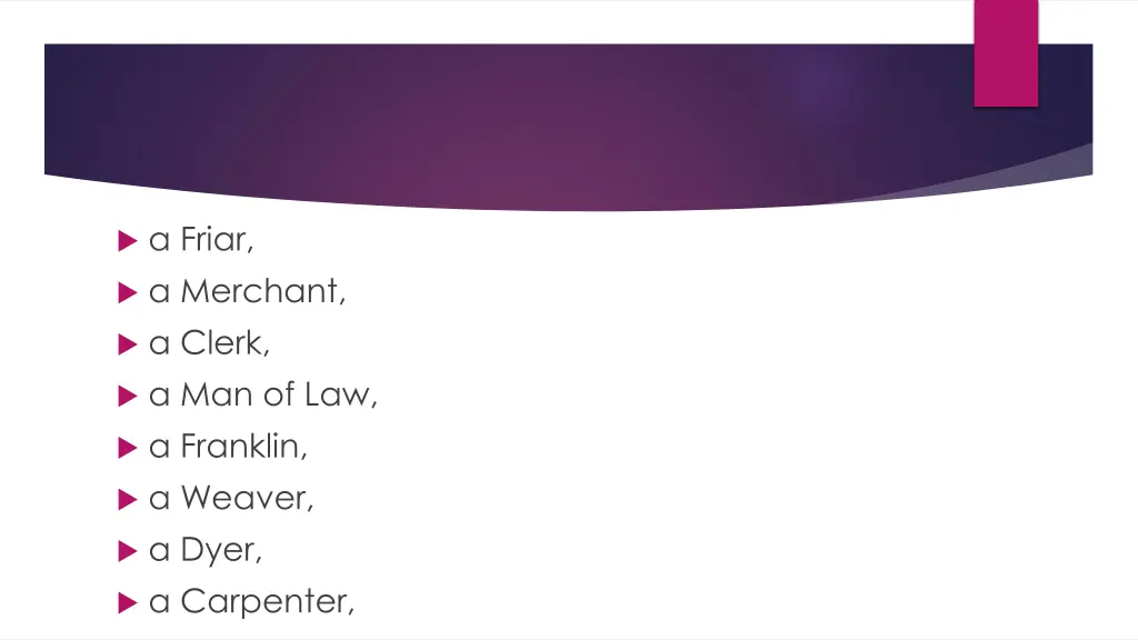 a friar a merchant a clerk