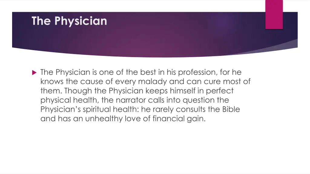 the physician