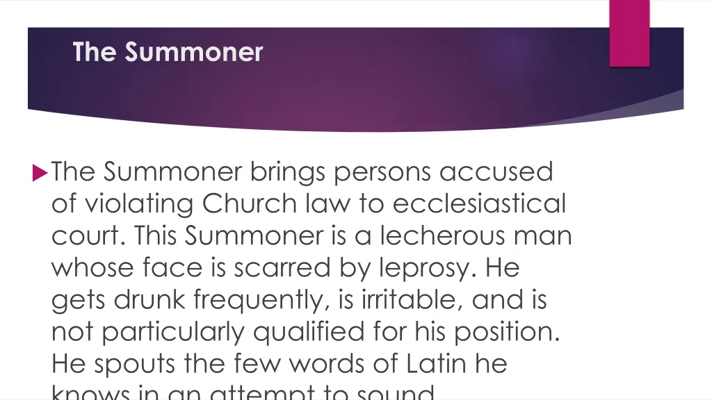the summoner