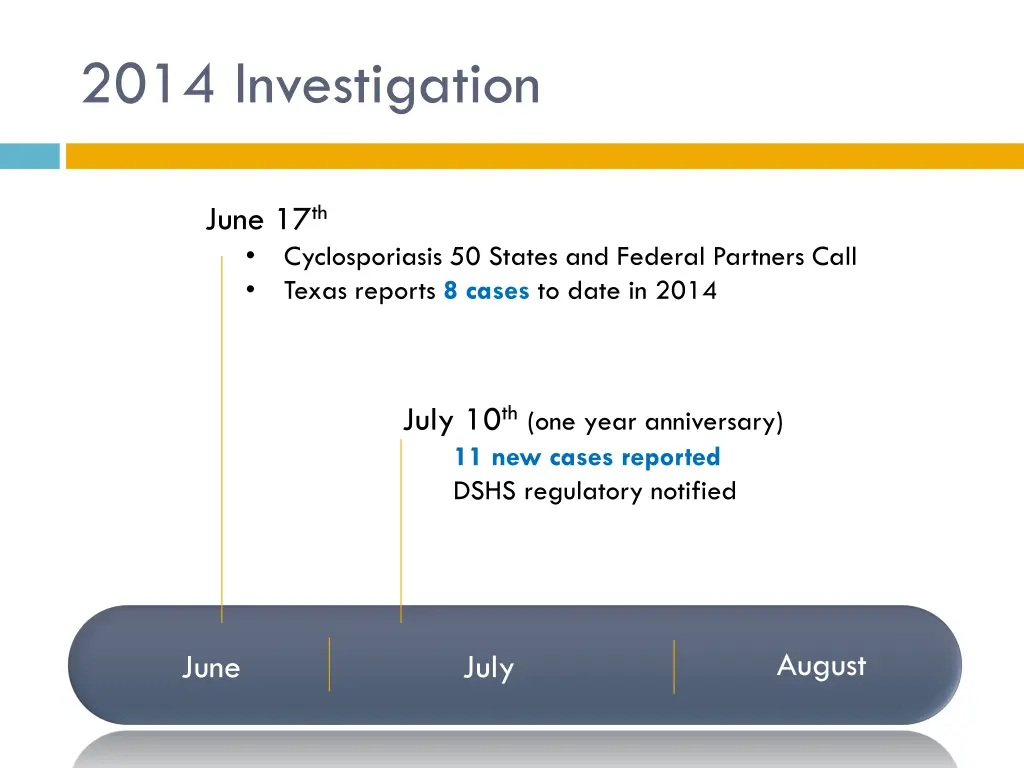 2014 investigation