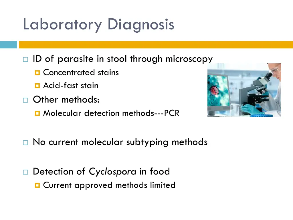 laboratory diagnosis