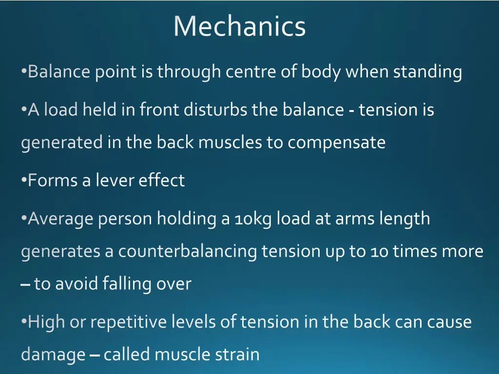 mechanics