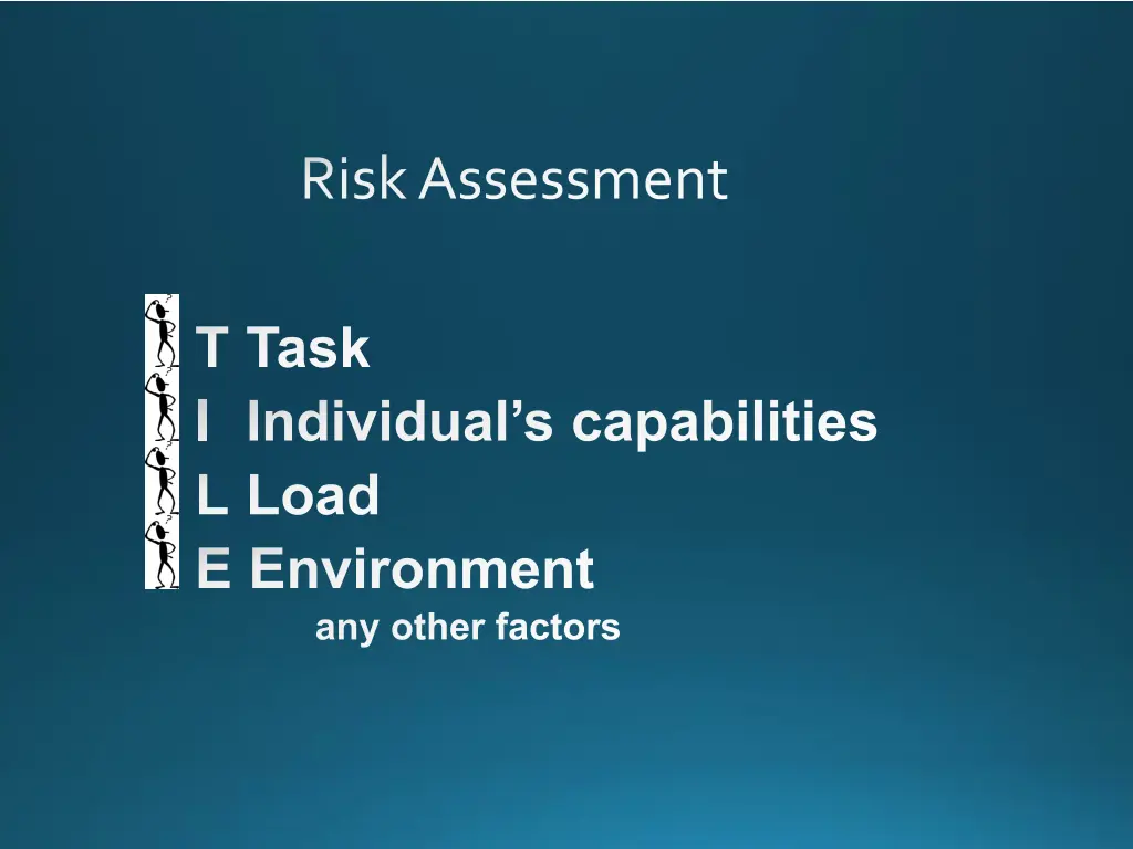 risk assessment