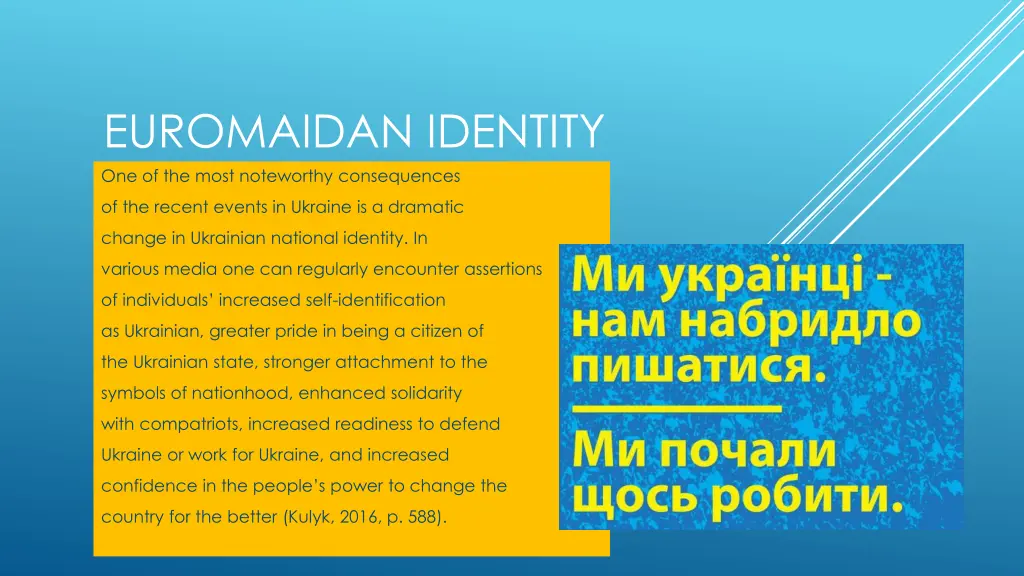 euromaidan identity one of the most noteworthy