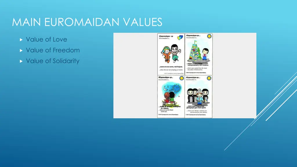 main euromaidan values