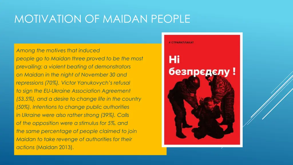 motivation of maidan people