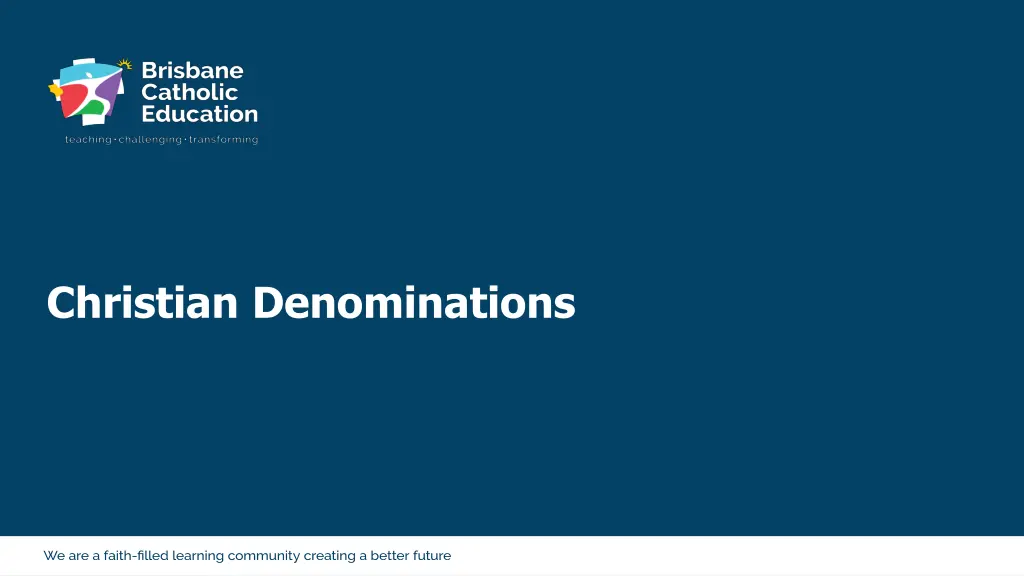 christian denominations
