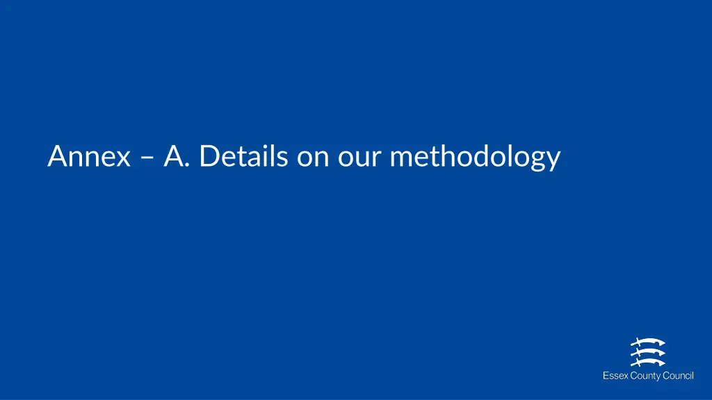 annex a details on our methodology