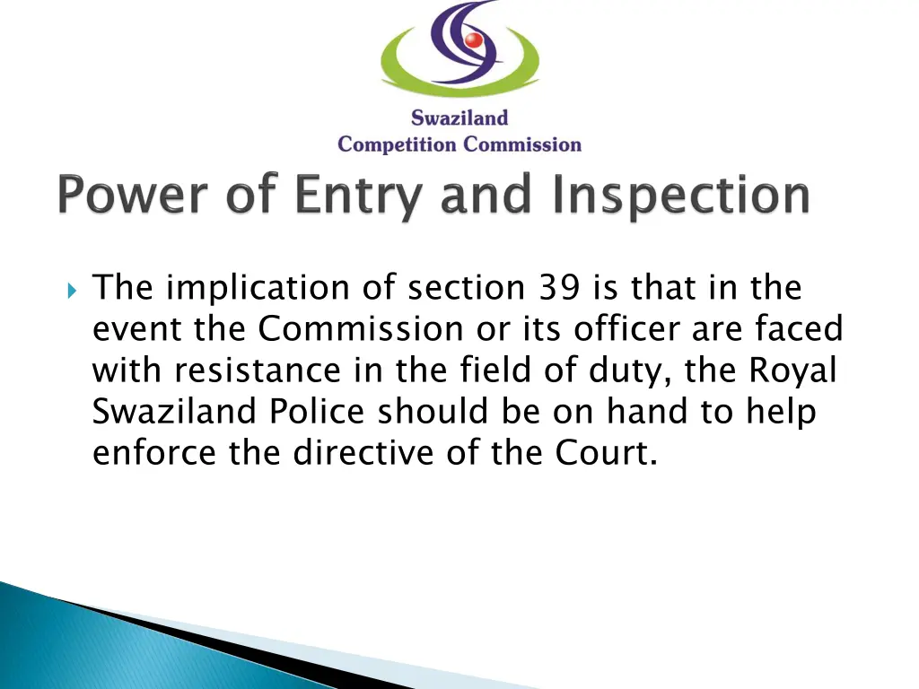 the implication of section 39 is that