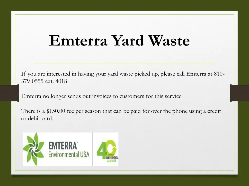 emterra yard waste