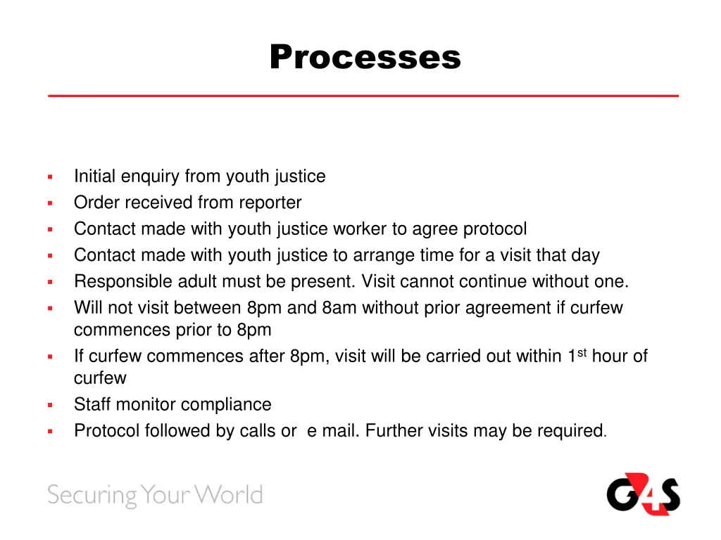 processes