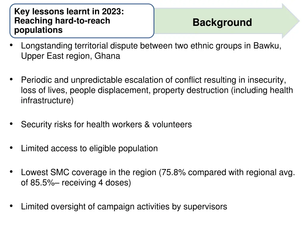 key lessons learnt in 2023 reaching hard to reach
