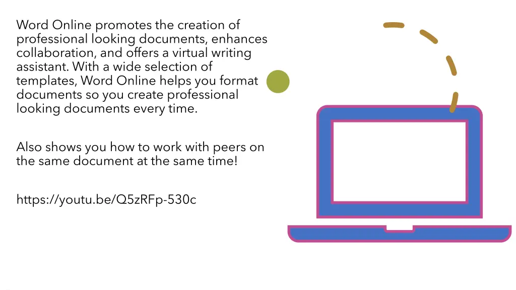 word online promotes the creation of professional