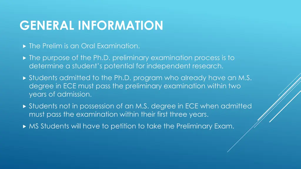 general information