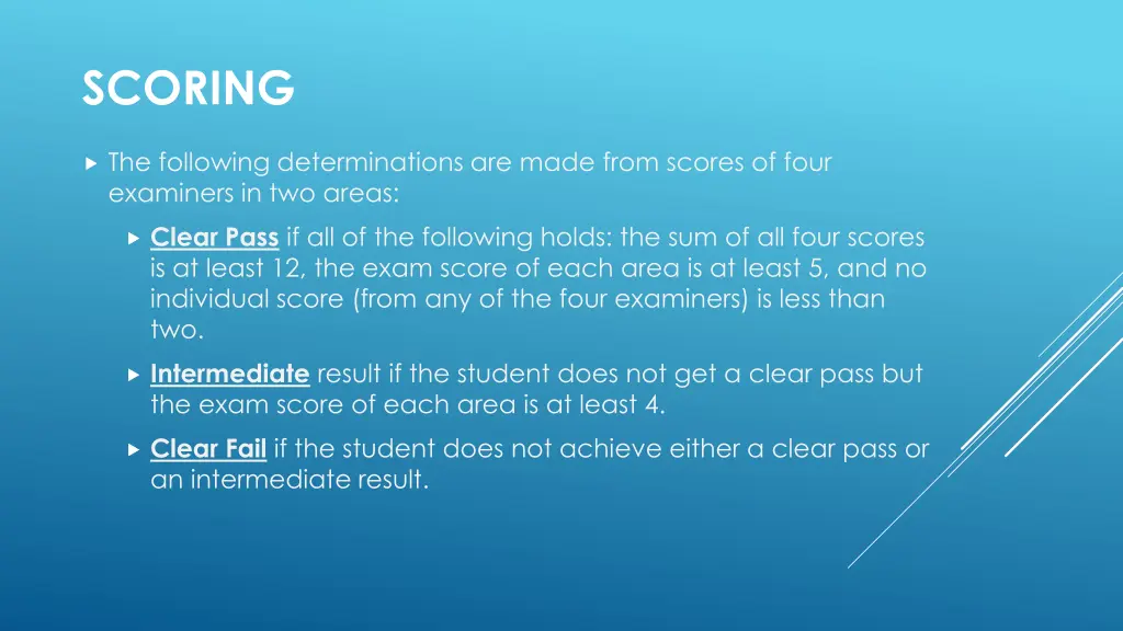 scoring 1
