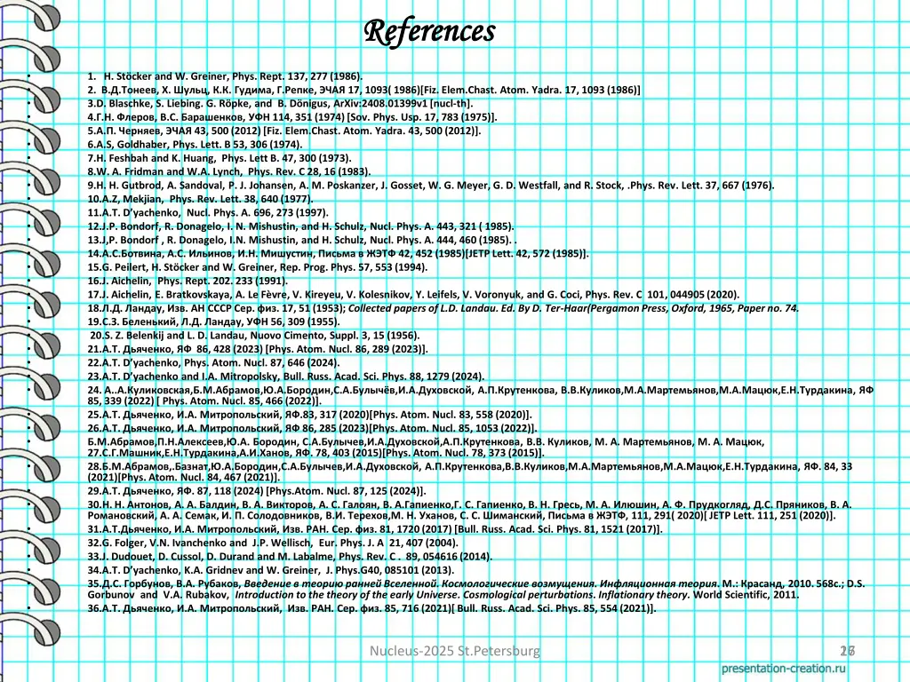 references references