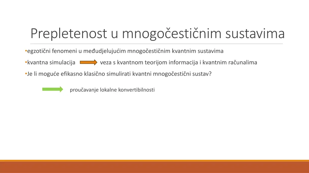 prepletenost u mnogo esti nim sustavima
