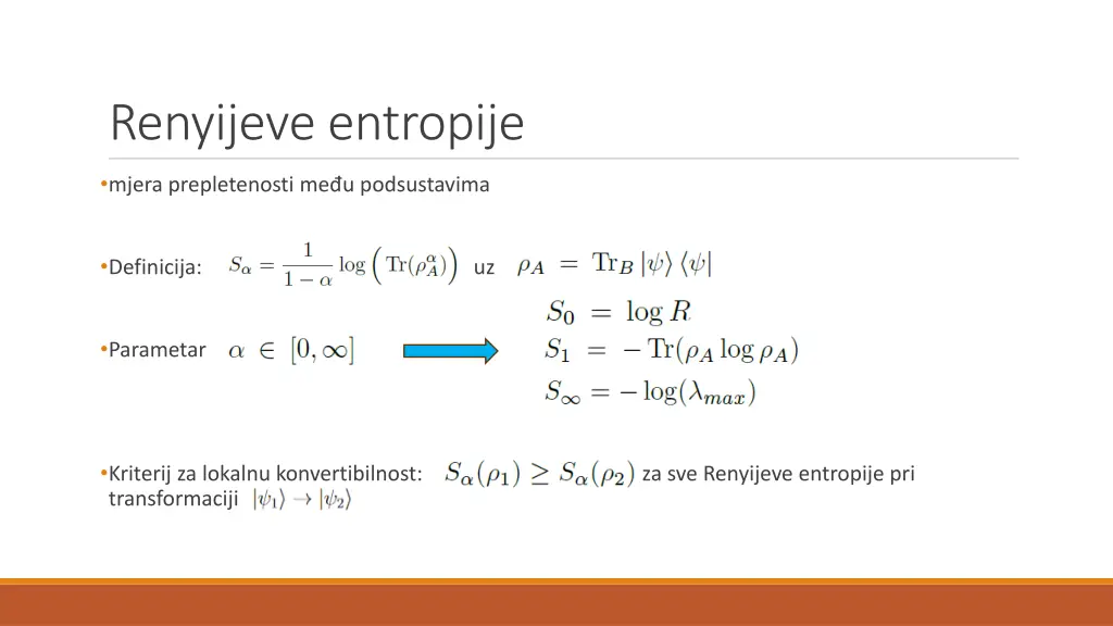 renyijeve entropije