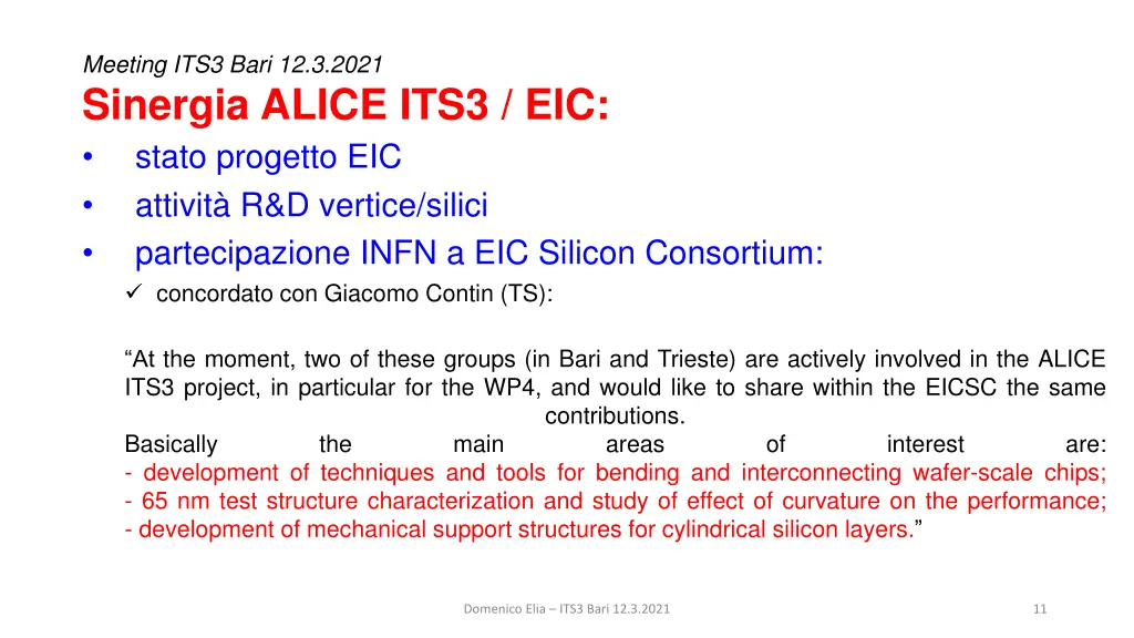meeting its3 bari 12 3 2021 sinergia alice its3 2