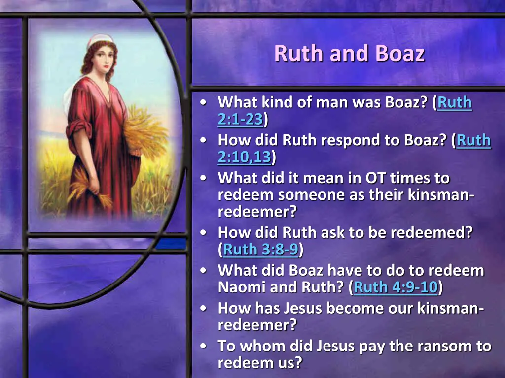 ruth and boaz