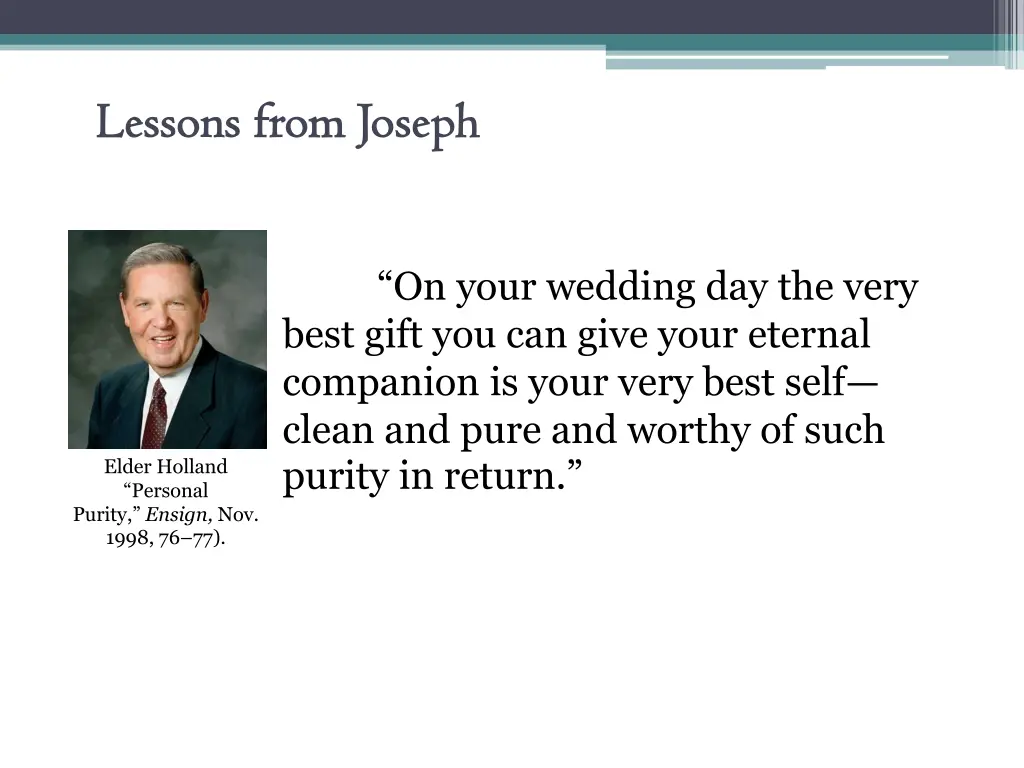 lessons from joseph lessons from joseph 1