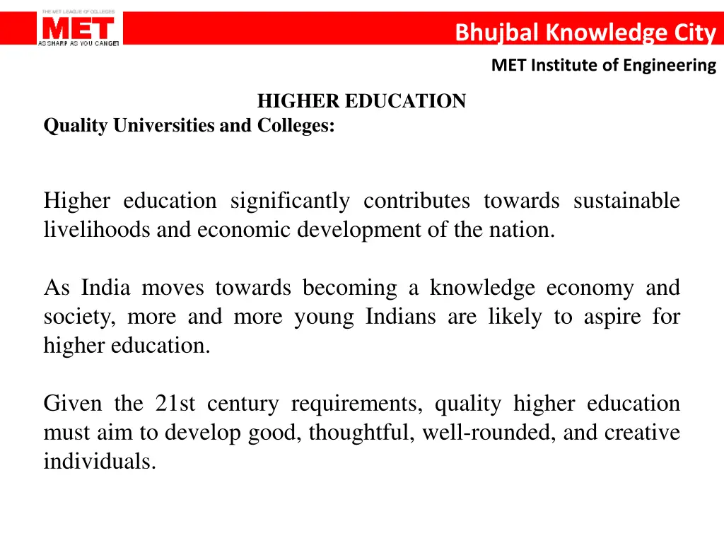 bhujbal knowledge city met institute 1