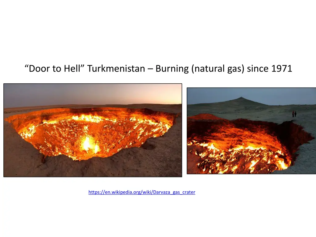 door to hell turkmenistan burning natural