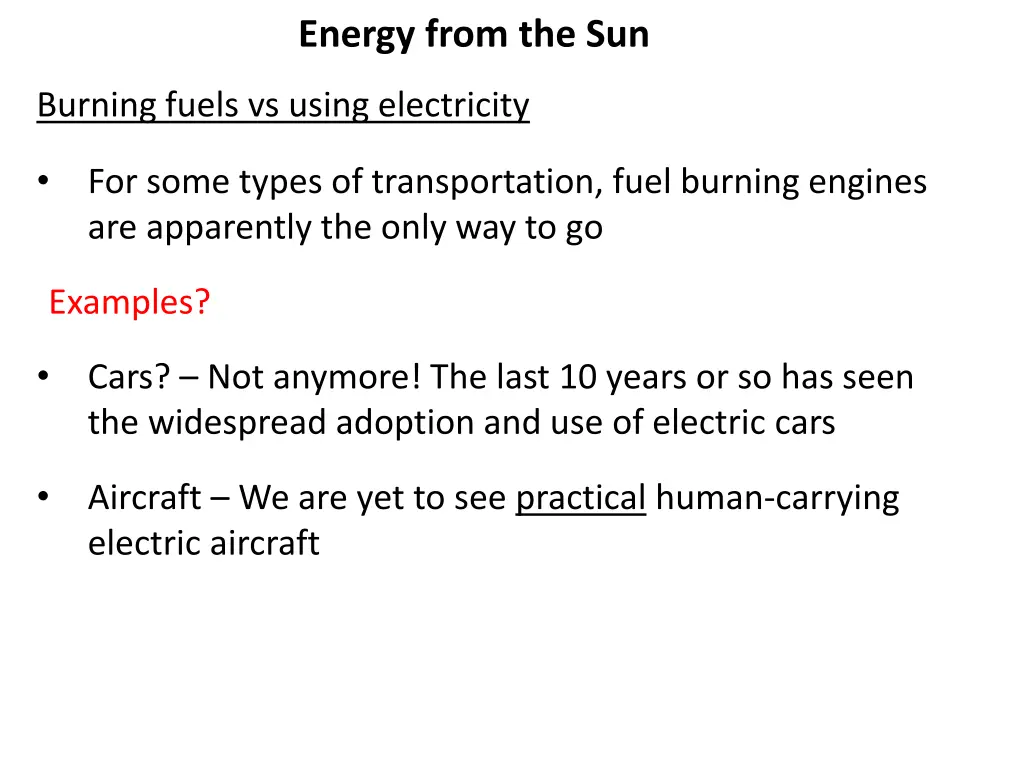 energy from the sun 1