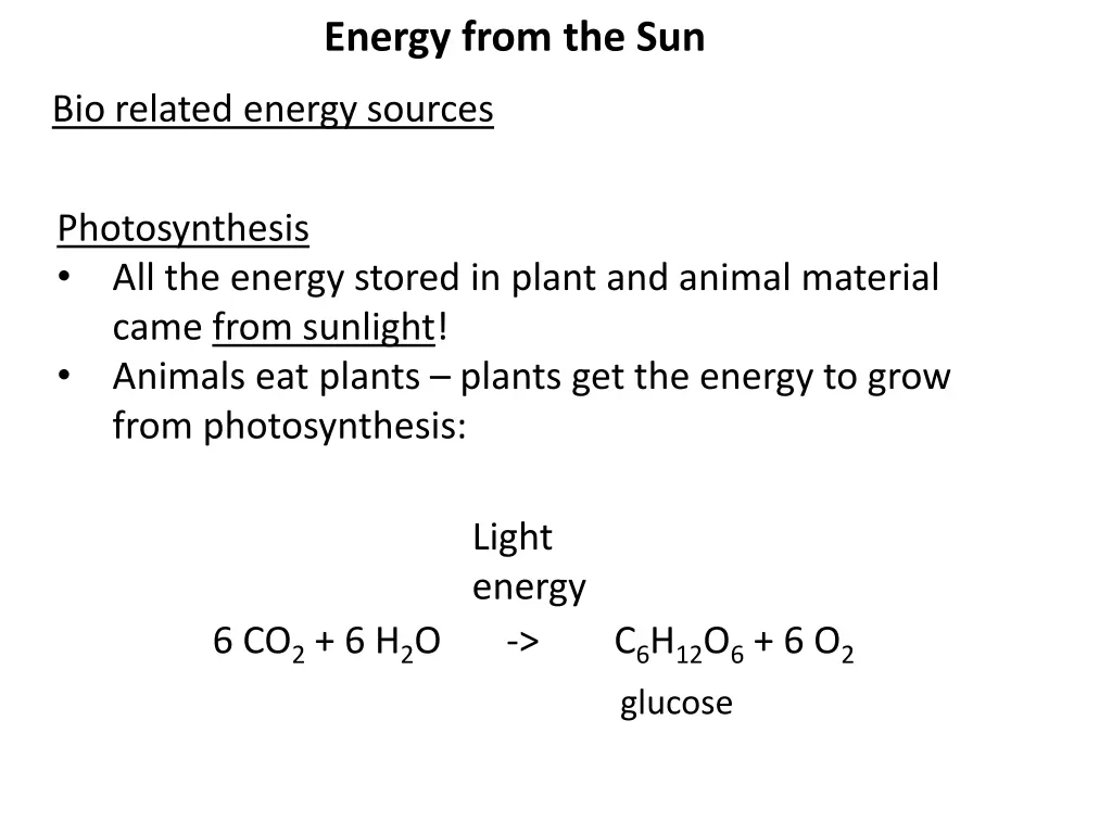 energy from the sun 11