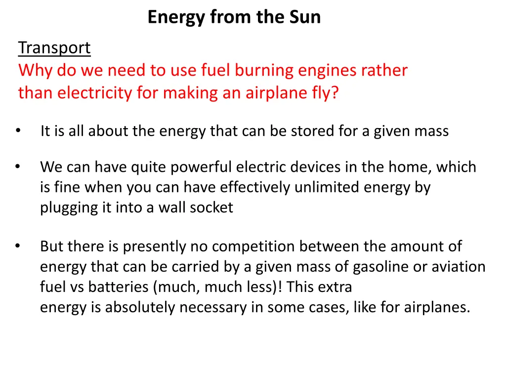 energy from the sun 4