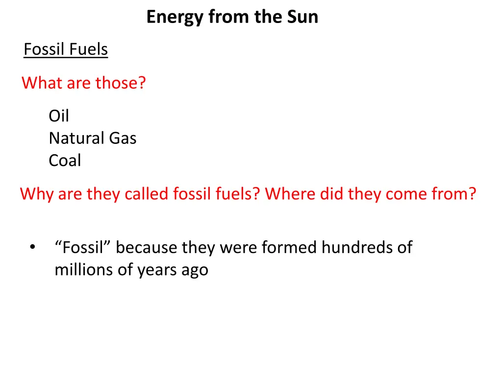 energy from the sun 9