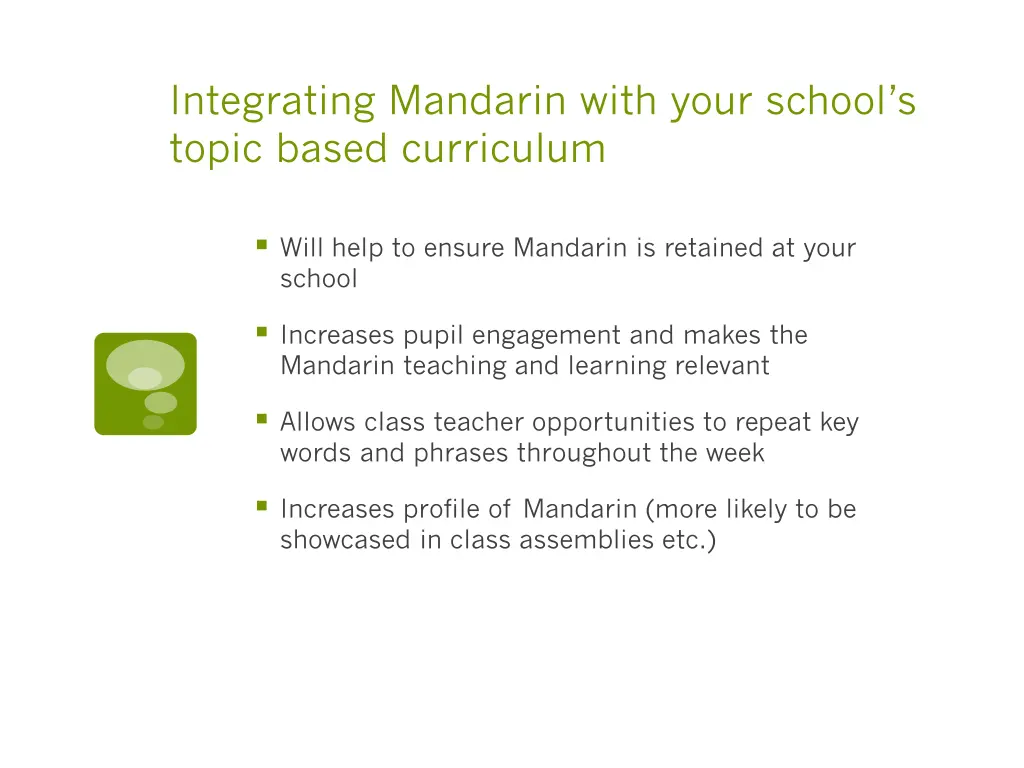 integrating mandarin with your school s topic