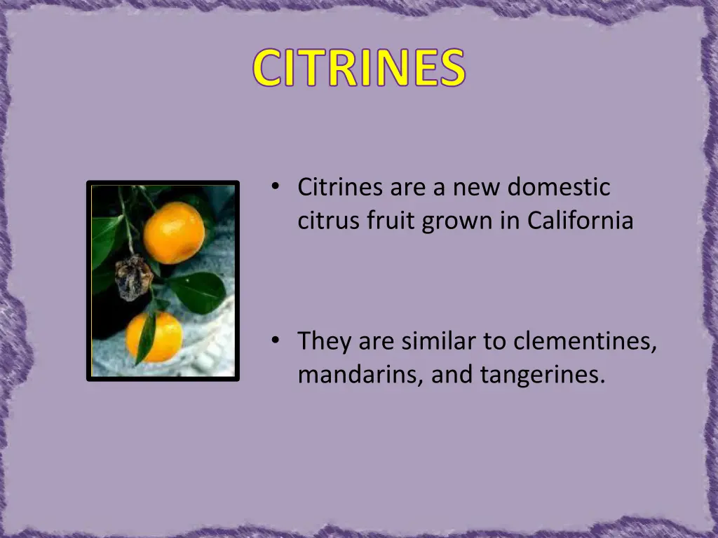 citrines
