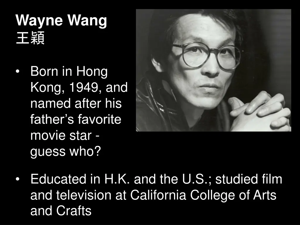 wayne wang