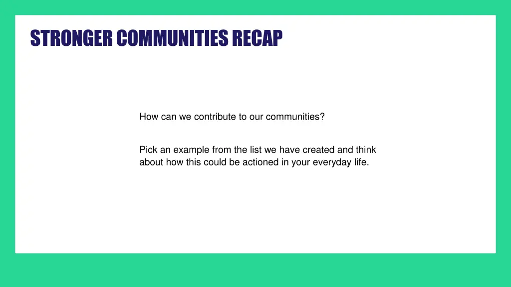 stronger communities recap 1