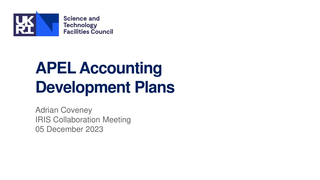 apel accounting development plans