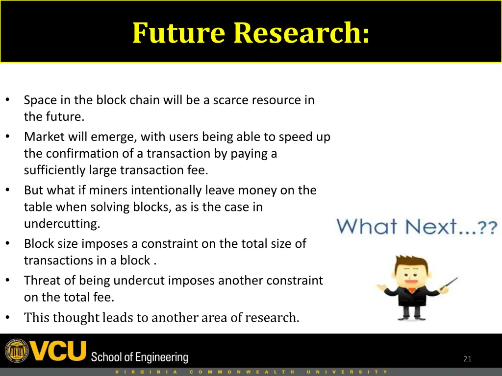 future research