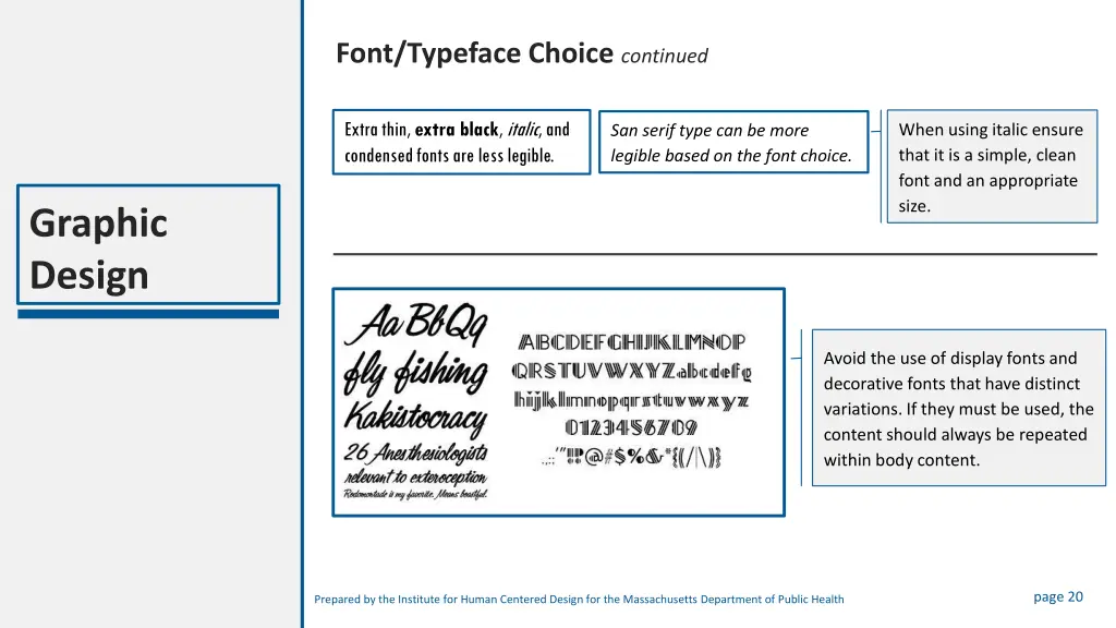 font typeface choice continued 2