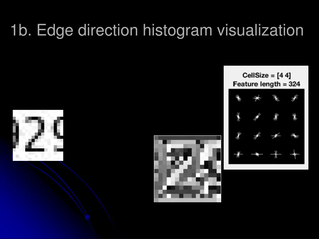 1b edge direction histogram visualization
