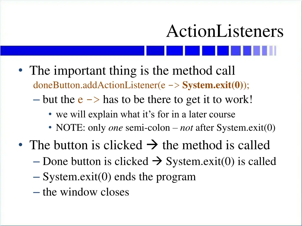 actionlisteners 1
