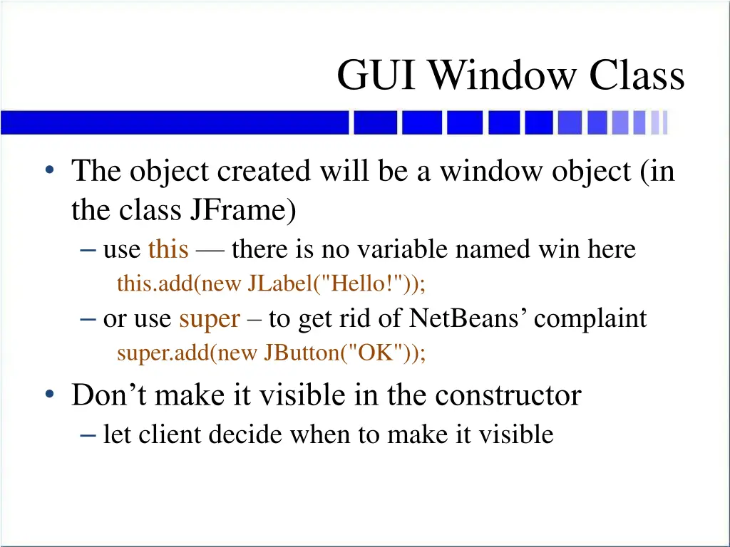 gui window class 1