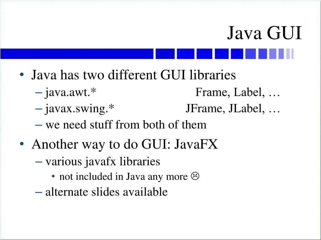 java gui