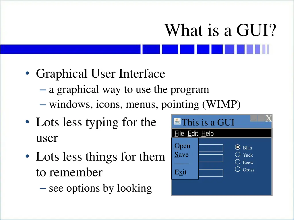 what is a gui