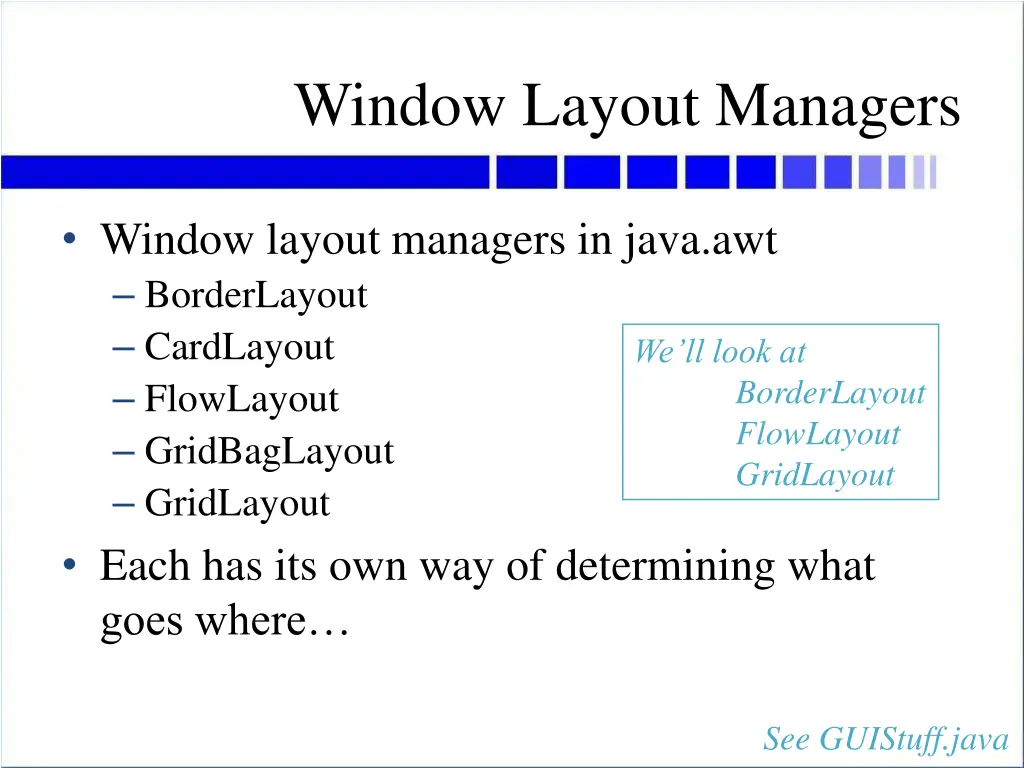 window layout managers 1