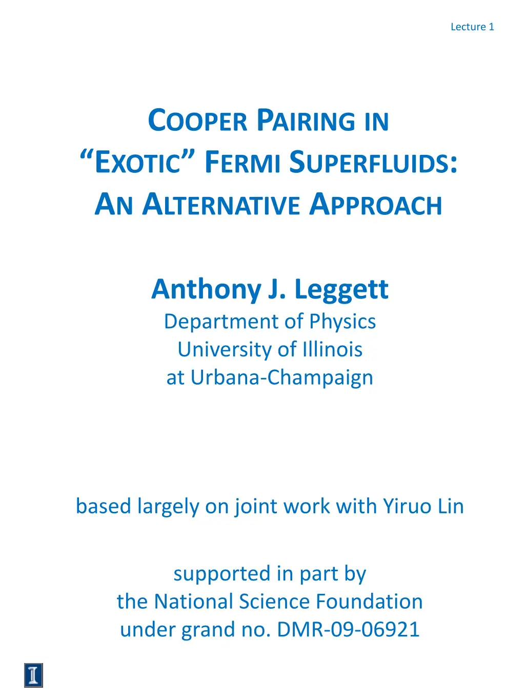 lecture 1