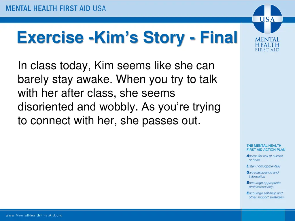 exercise kim s story final