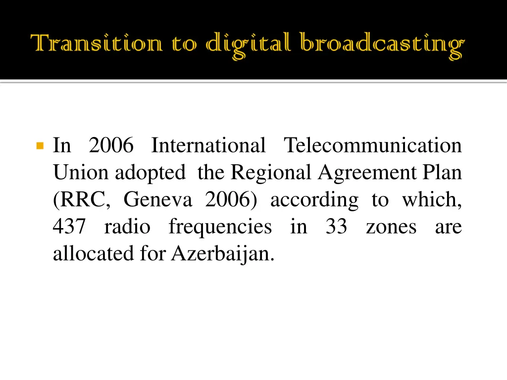 in 2006 international telecommunication union