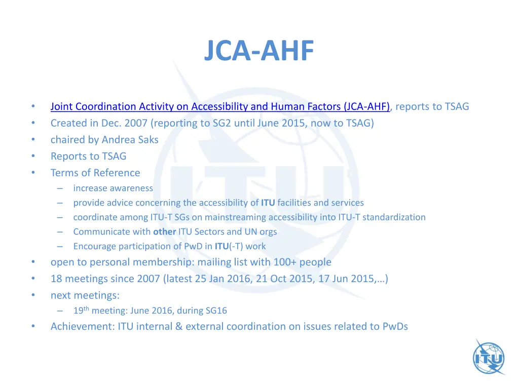 jca ahf