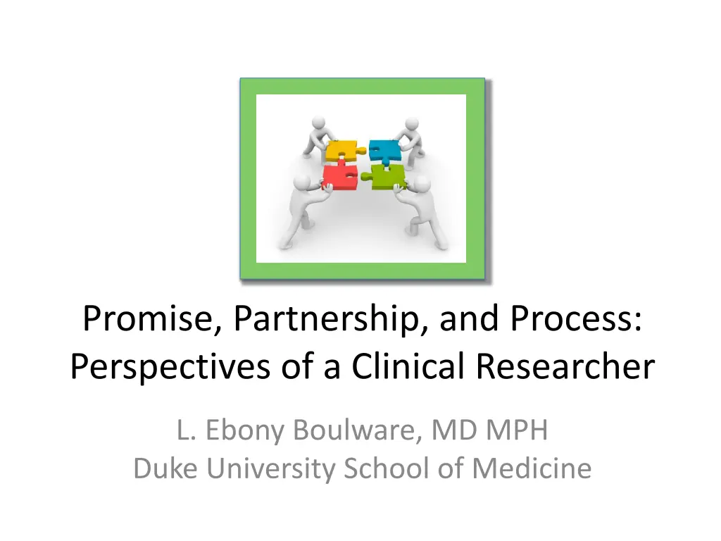 promise partnership and process perspectives